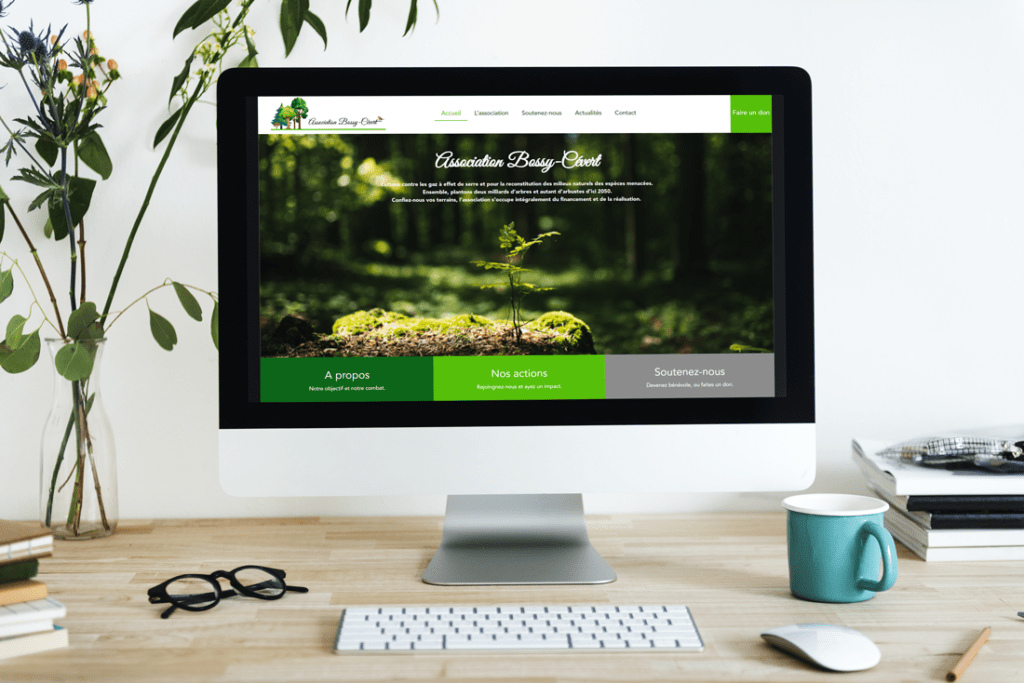 site internet association bossy c&eacute;vert