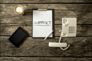 support technique aux clients