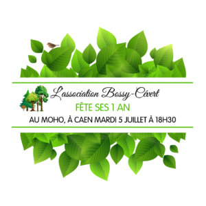 invitation 1 an de l'association Bossy-C&eacute;vert